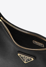 Mini Re-Edition Saffiano Leather Shoulder Bag