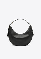 Large Arqué Leather Hobo Bag