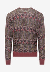 Paisley Pattern Sweater