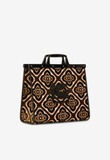 Medium Love Trotter Jacquard Tote Bag