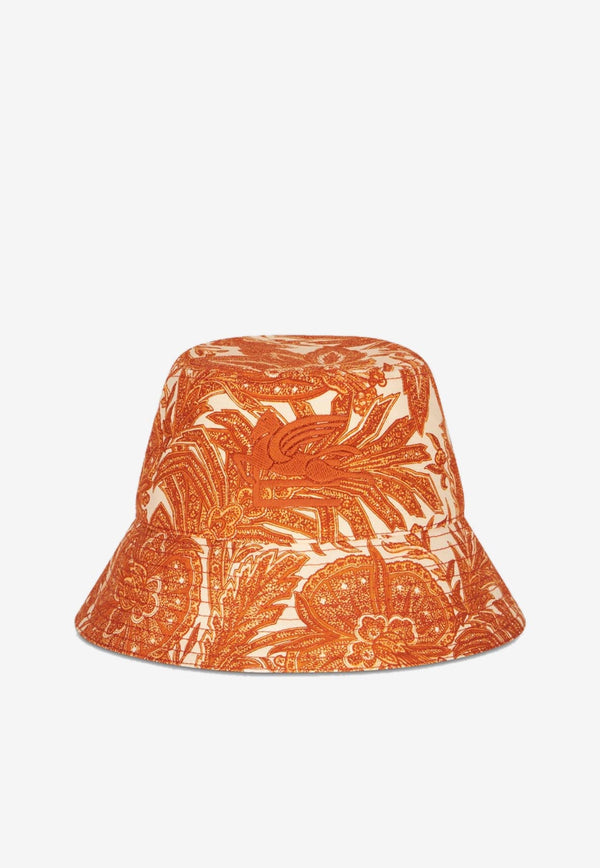 Paisley Print Bucket Hat