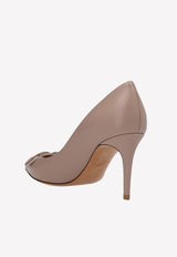 VLogo 80 Calf Leather Pumps