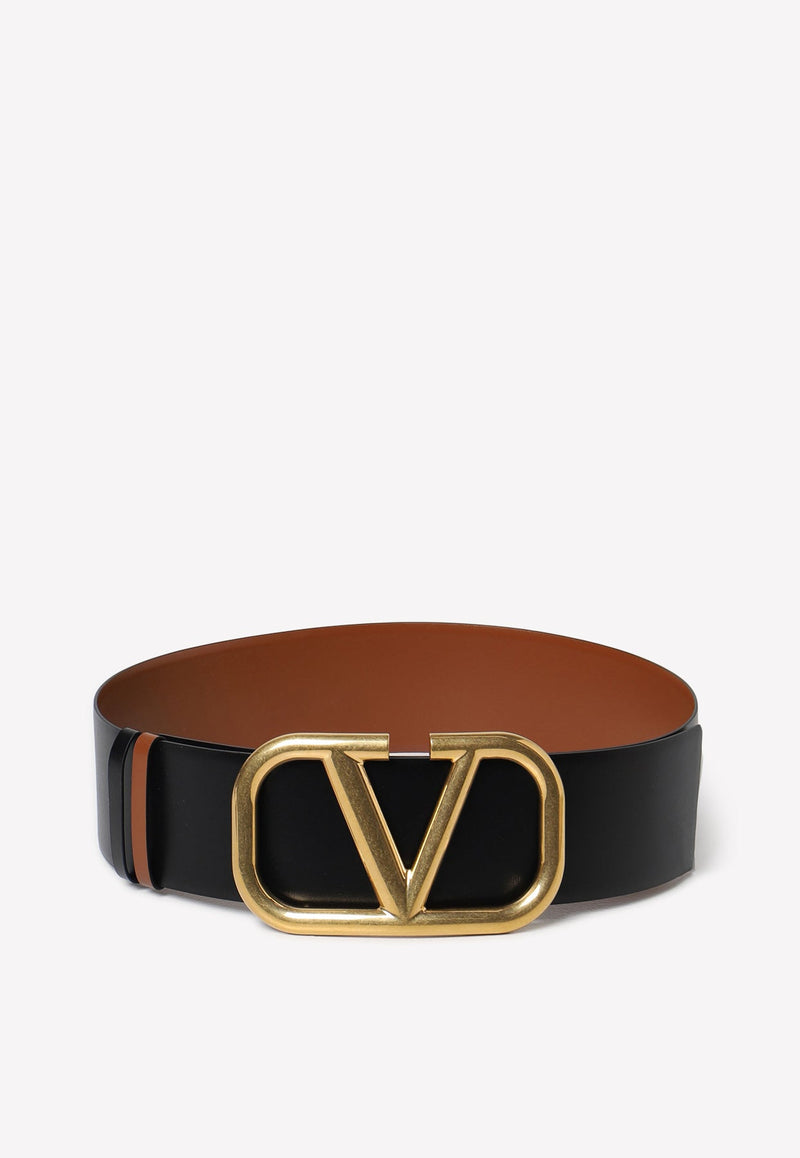 VLogo Reversible Leather Belt