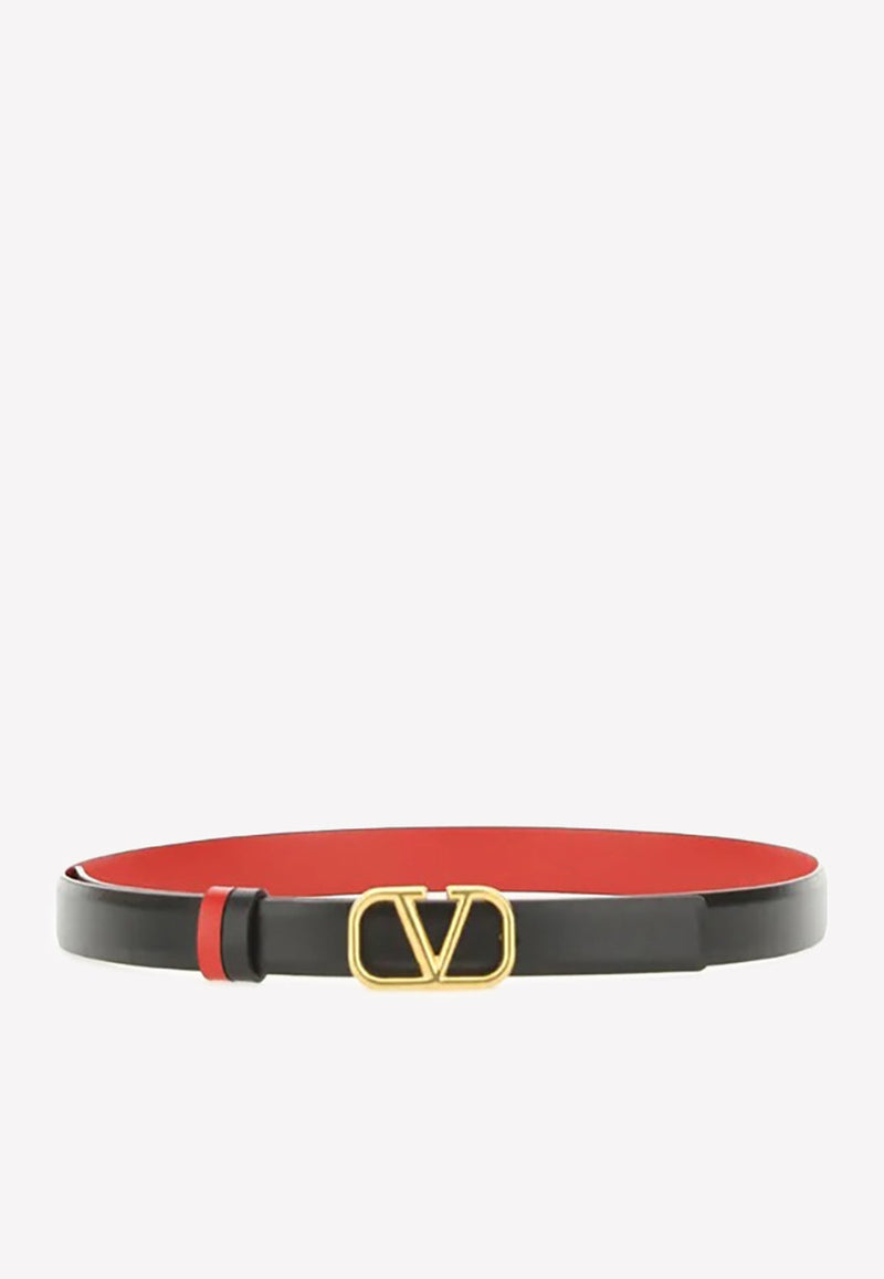 VLogo Signature Reversible Leather Belt