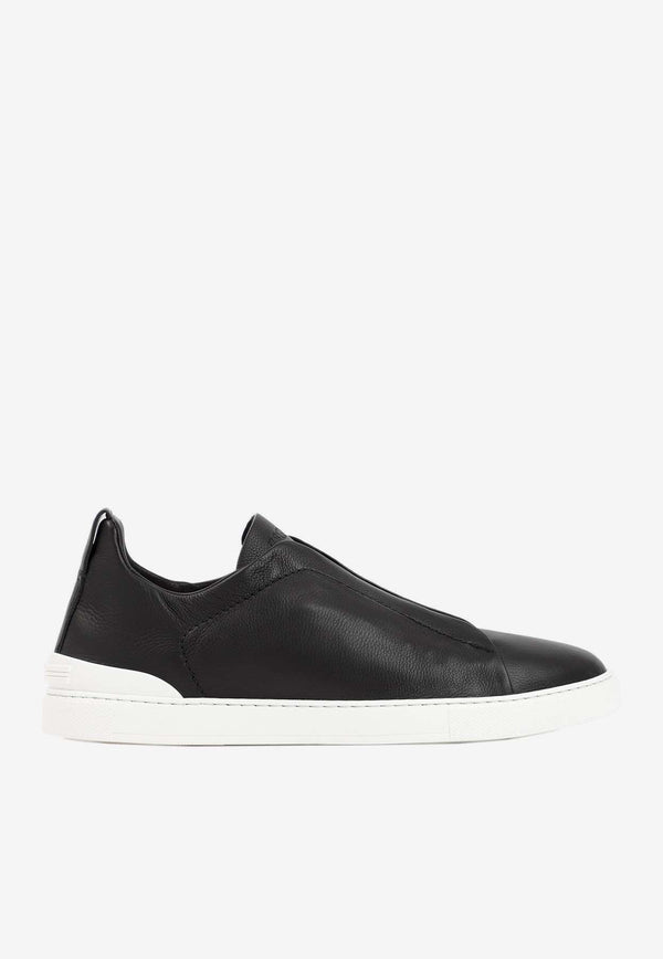 Triple Stitch Low-Top Sneakers