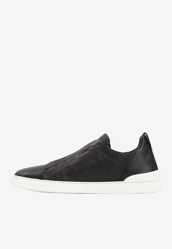 Triple Stitch Low-Top Sneakers