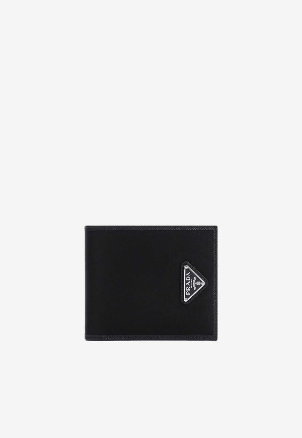 Triangle Logo Bi-Fold Wallet