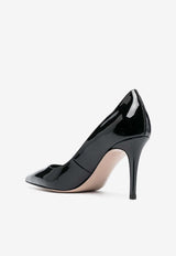 Eva 80 Patent Leather Pumps