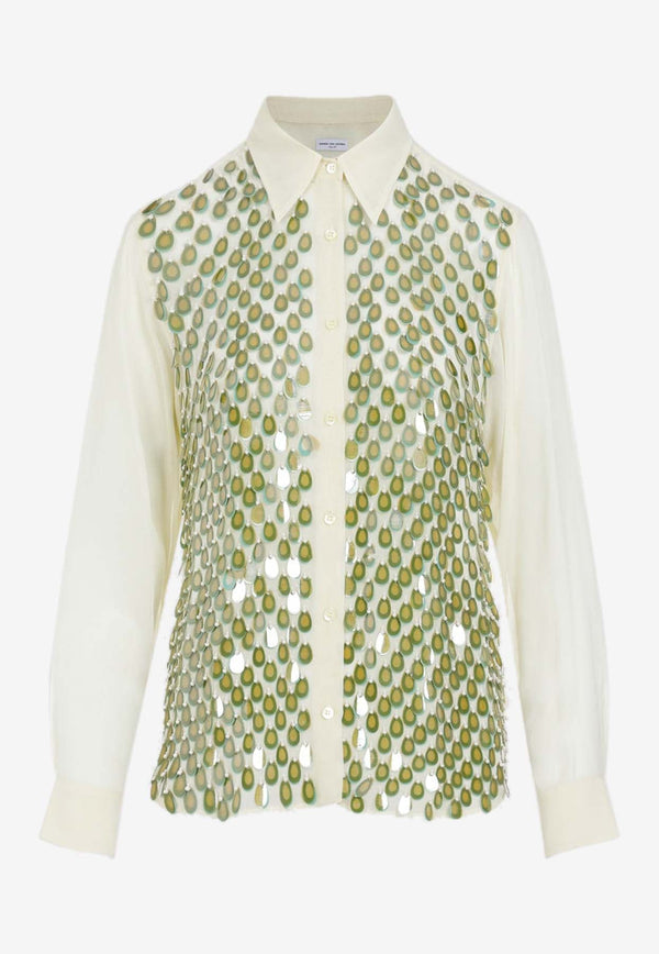 Sequined Chowy Shirt