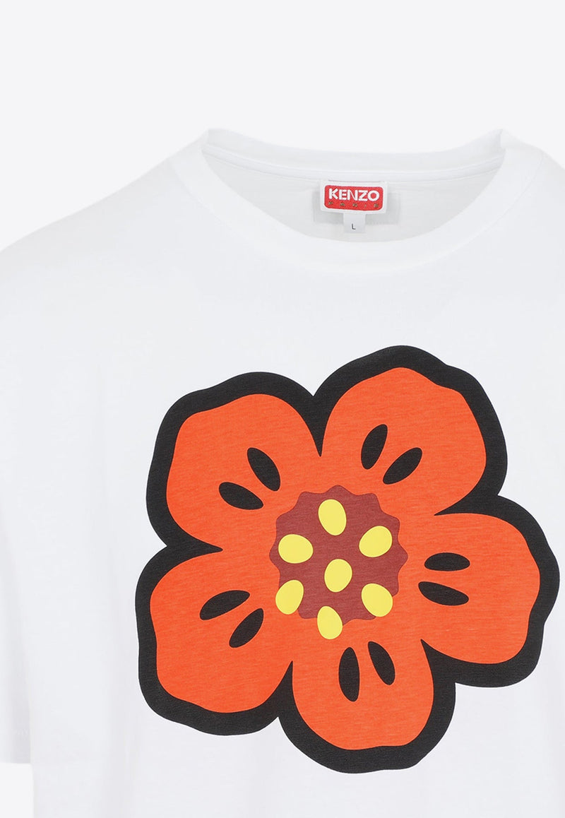 Boke Flower Print T-shirt