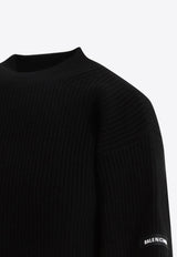 Cropped Wool Sweater