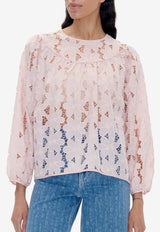 Mag Sheer Lace Blouse