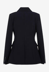 Albero Seersucker Wool Blazer