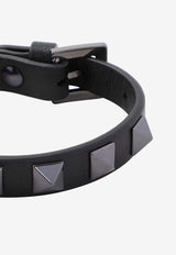 Rockstud Leather Bracelet