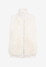 Leather Fur Gilet