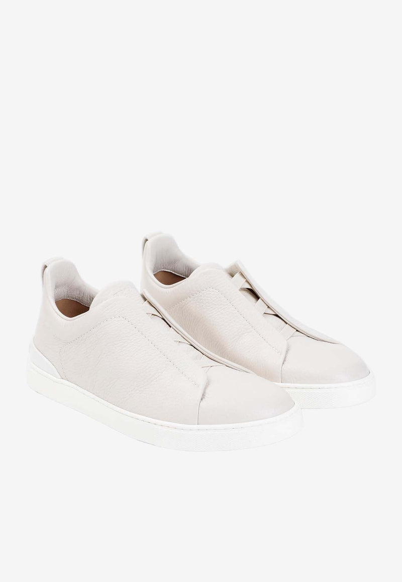 Triple Stitch Low-Top Sneakers