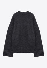 Ribbed Wool and Cashmere Sweater