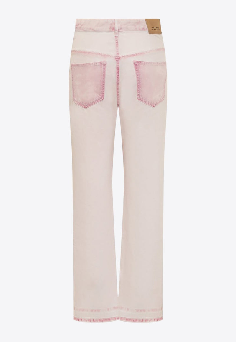 Noemie Straight-Leg Pants