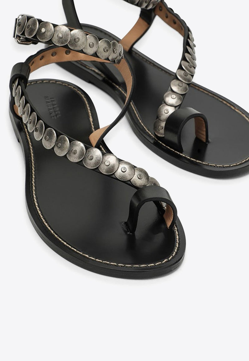 Melte Studded Flat Sandals