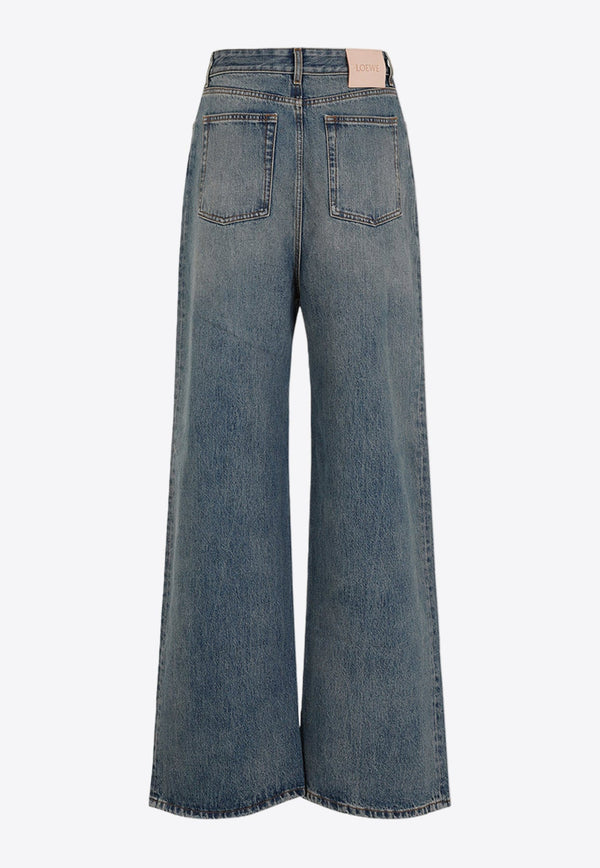 Wide-Leg Jeans