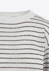 Striped Crewneck Sweater