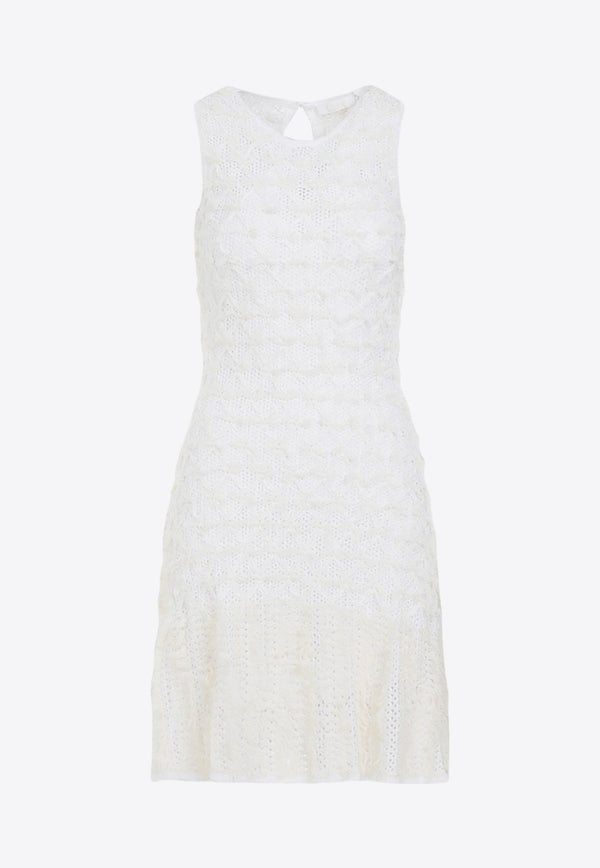 Knitted Sleeveless Mini Dress