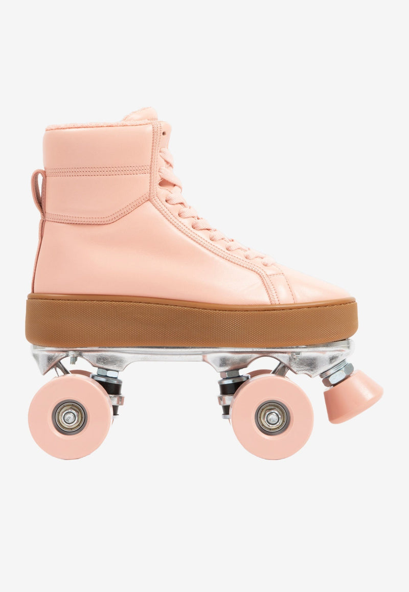 Quilt Rollerskates in Lamb Leather