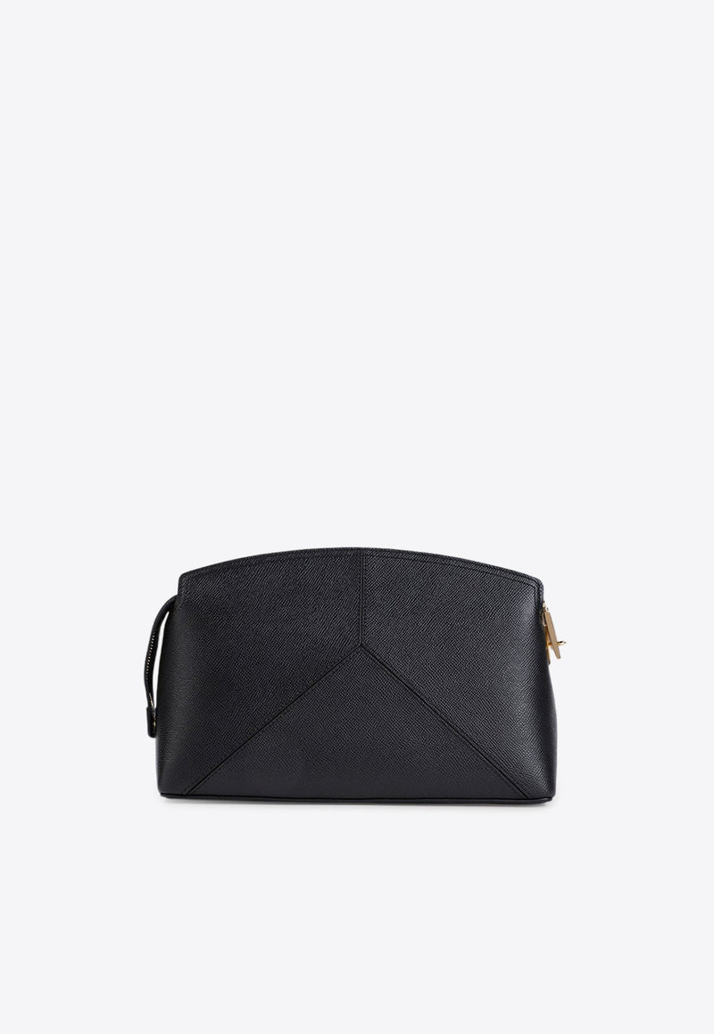 Victoria Leather Clutch Bag