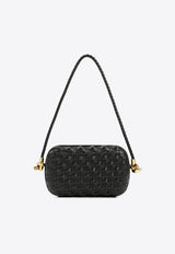 Knot Minaudiere Shoulder Bag in Intrecciato Leather