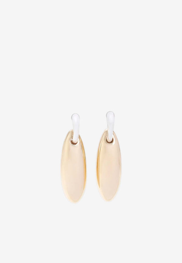 Oval Drop Earrings