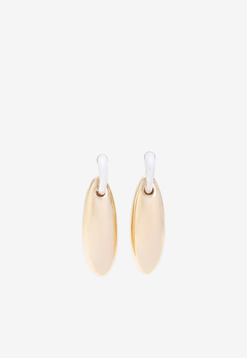 Oval Drop Earrings