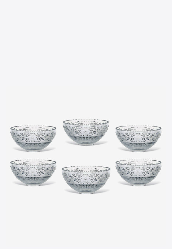 Arabesque Crystal Bowl - Set of 6