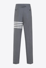 4-Bar Stripe Wool Tailored Pants