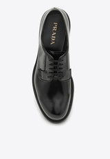 Brushed Leather Derby Shoes