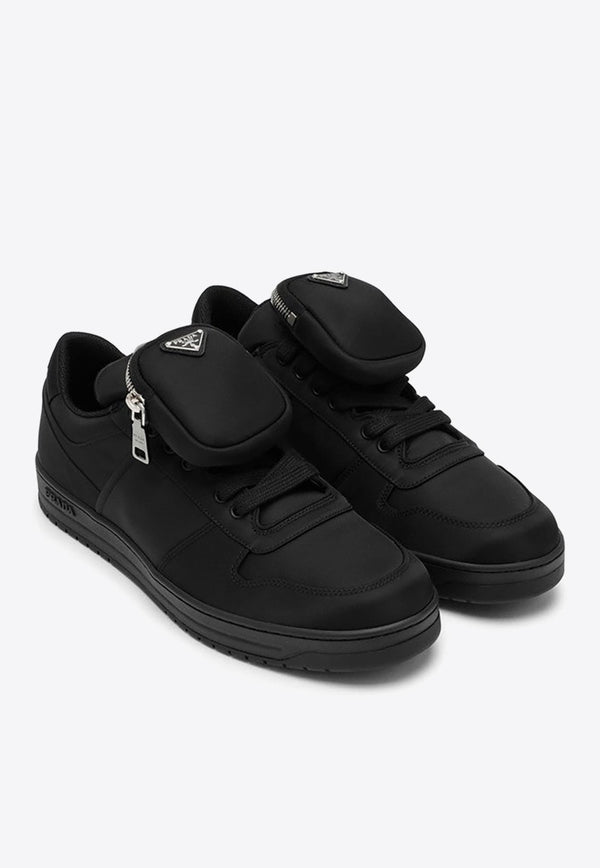 Low-Top Sneakers with Pouch