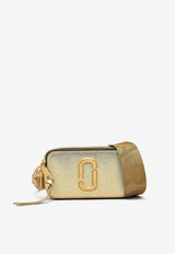 Metallic Snapshot Shoulder Bag