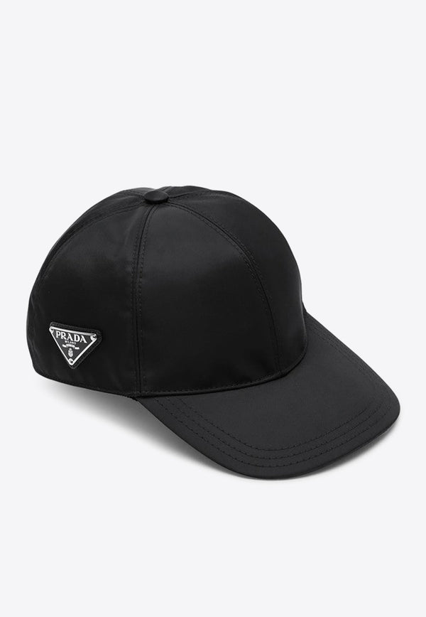 Triangle logo Re-Nylon Baseball Cap