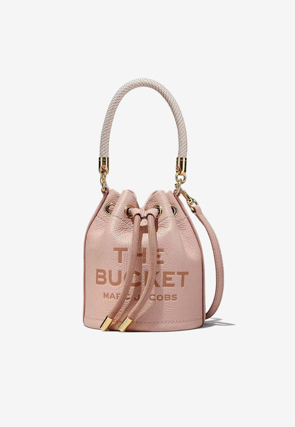 The Mini Bucket Bag in Grained Leather