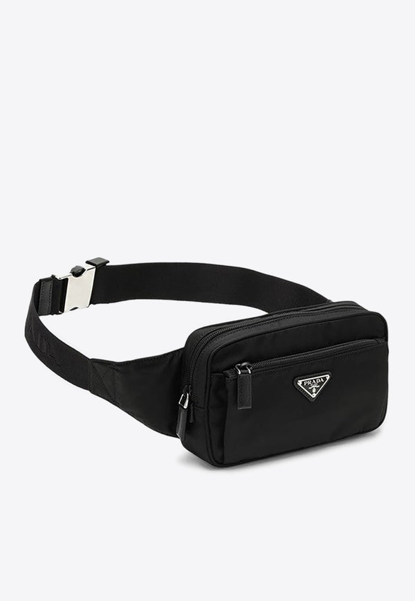 Triangle Logo Nylon Belt Bag