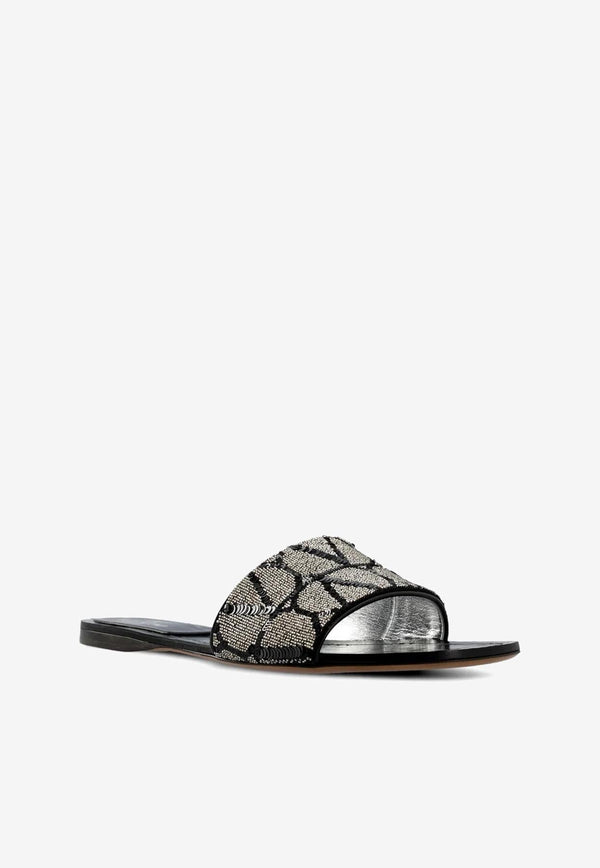 VLogo Flat Sandals