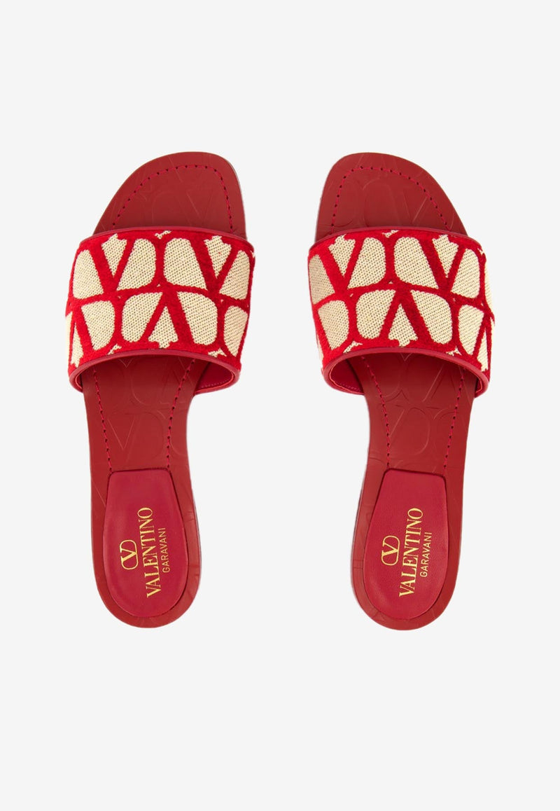 VLogo Flat Sandals