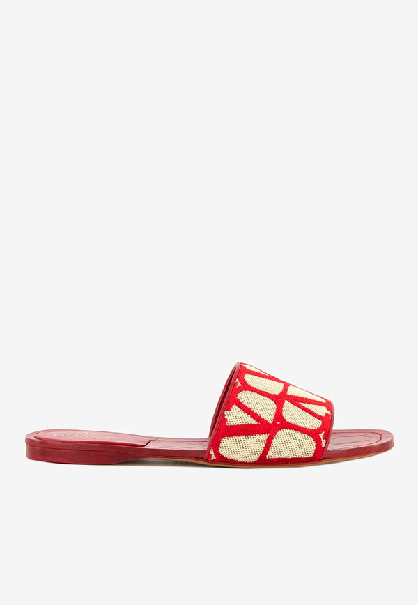 VLogo Flat Sandals