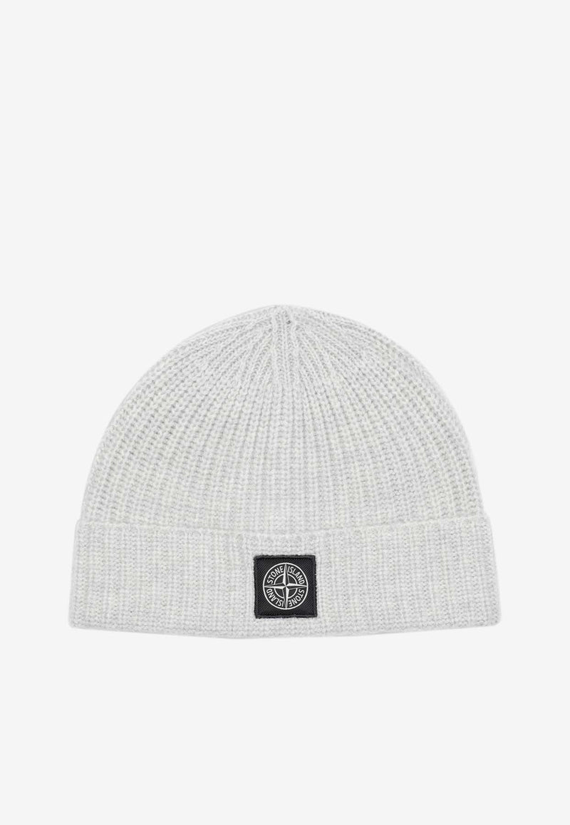 Logo Patch Wool Beanie