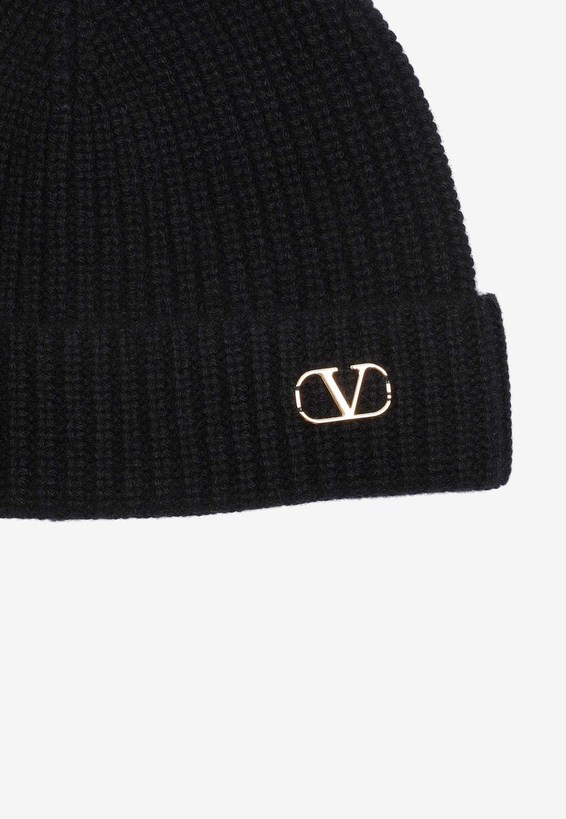 VLogo Cashmere Beanie