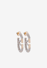 The Bold Edition Crystal VLogo Earrings