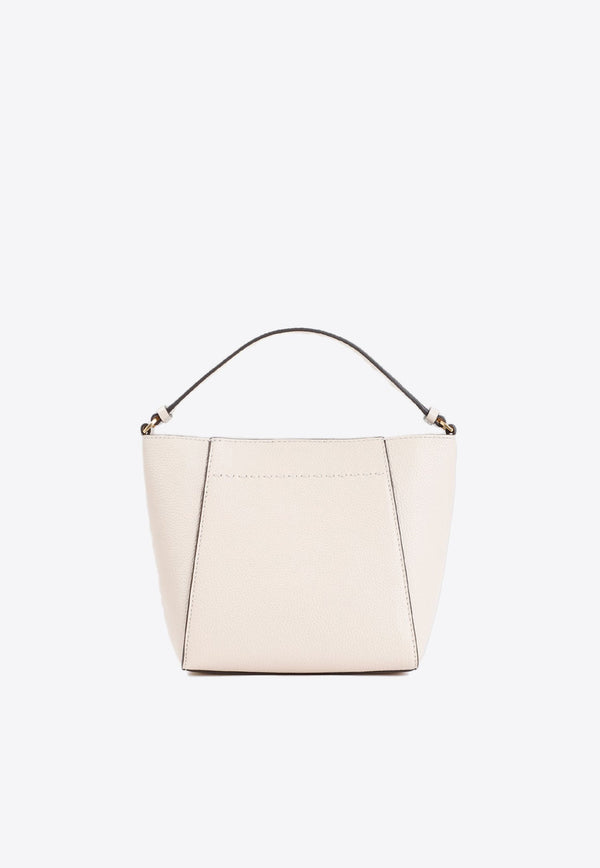 Small Mcgraw Pebbled-Leather Bucket Bag