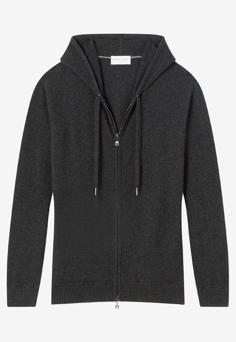 Finley Cashmere Zip-Up Hoodie