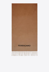 Logo Jacquard Cashmere Scarf