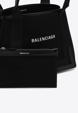 Small Cabas Logo Print Top Handle Bag