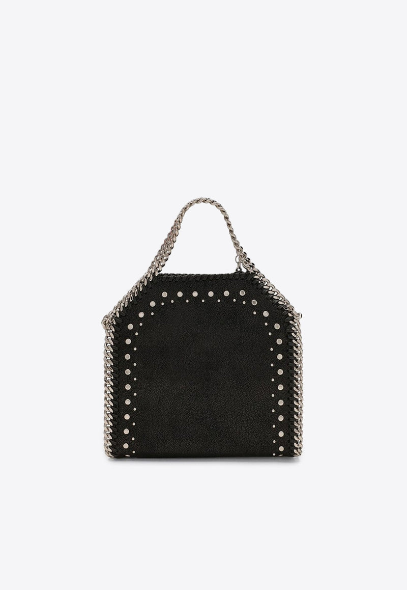 Tiny Falabella Studded Logo-Charm Tote Bag